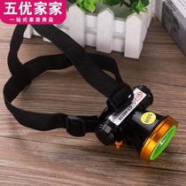 Leader headlight rechargeable super bright lighting headband White overhead head-mounted mini flashlight strong light