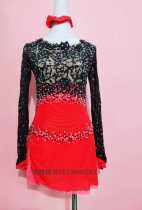 Ice dance elves custom figure skating art gymnastics suit skating performance suit skating suit skating suit children adult D266