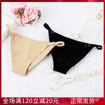 2017 Scratches Hip-up Thickened Hip Bikini Bikini Bottom-swimming Shaping Sexy Adjustable Anti-Walking Light Underwear