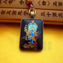 YC2329 new boutique scuffle King Kong Thangka Buddha Pendant Tibetan Dharma will bond necklace can be customized pattern