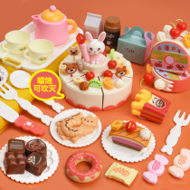 Childrens birthday cake cutting toys for men and women children Cechele 6 over home 3 Gyeongsheng presents 5 baby blow candle 7