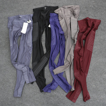 Welfare welfare beauty single woman pleated patch bag tight stretch moisture wicking yoga pants fitness sweatpants 3415