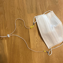 Joo Korean Super Fire popular mask anti-loss lanyard multifunctional smiley face chain rope