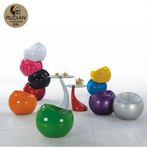 Rudian creative test shoe stool changing shoe stool fashion Apple chair storage clothing store sofa stool small round