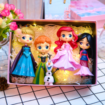 Qposket Frozen 2 Aisha Aisha Princess Anna elsa model birthday gift hand cake ornaments