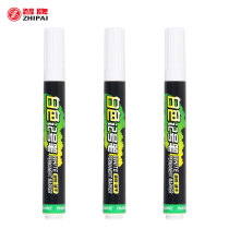 Smart white marker pen oily large head pen thick single head metal plastic ceramic mark number does not fade paint paint zp-828