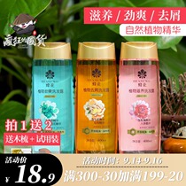 Bee flower natural herbal essence ginger shampoo oil control anti-itching liquid lasting fragrance shampoo cream