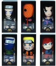 McDonalds Naruto Toys Plush Doll Original Genuine Whirlpool 2013 Edition