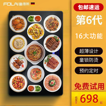 Fudelai Food Insulation Board Hot Plate Home Warm Plate Hot Plate Heating Warming Tabletop Warming Plate