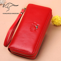 2021 New bag of women bag mama wallet woman carry a bag with a bag of leather wallet