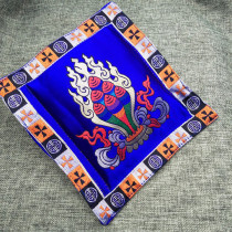 Tibetan Buddhist pint Tibetan natural Tibetan incense powder Mooney Vehicular Fragrant Sacraal Bag Head Pillow Square Blue