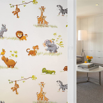 No need for glue environmental protection Glass stickers window stickers anti-light frosted stickers cellophane window film