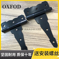 Villa style hinge Fence door hinge Garden door hinge Door heavy thickened mute hinge one