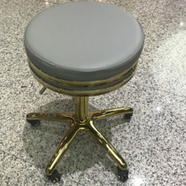 Beauty stool barber shop chair hairdressing shop rotating lifting round stool office stool pulley large engineering stool stool makeup Hair Salon