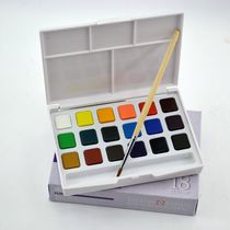 Japanese Cherry Blossom full transparent solid watercolor pigment Terrence 18 color solid watercolor sketch watercolor paint