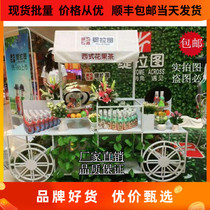 European Wrought iron float Planting style Outdoor floral decoration Wrought iron flower stand Wrought iron outdoor display flower stand float