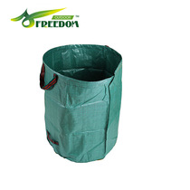 Hot garden bag green bag green collection bag gardening tool green garden bag