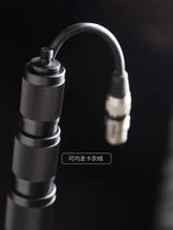MICROPHONE LEVER MICROPHONE PICK ROD CARBON FIBER RECORDING PEN WHEAT ROD EXTENSION 3 m INSIDE WALK CANON LINE RADIO SOUND EXTENSION ROD
