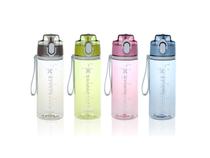 Revitalise SB3192 Movement Carry-on Water Glass 400ml Leakproof Sports Kettle Travel Mug With Black Tech