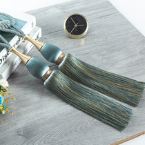 Curtain hanging ball a pair of light luxury simple modern curtain buckle rope European tie tie belt tie ball decorative tie rope