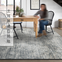 Turkey imported carpet Living room bedroom Nordic American Modern Minimalist style Home hotel restaurant coffee table mat