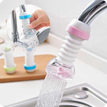 Faucet Splash-proof water filter Kitchen basin water filter Rotatable telescopic universal nozzle Water saver