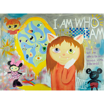 (The bottom price is missed) The new generation of national tide artist Chen Maolian (I am me) limited edition prints