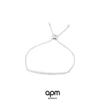 APM Monaco Cold Wind Smile Bracelet Female ins Minor Design Simple Couple ins Tide New Year Gift