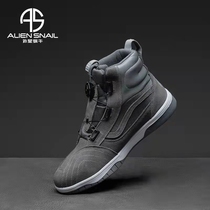 Alien Snail Cloud Speed Screwup Motorcycle Riding Shoes Men And Women All Season Non-slip Anti-Fall and Breathable Commuter Women Rider Boots