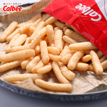 Thailand imported Calbee carleby River children shrimp non-fried children puffed food Net red home snacks