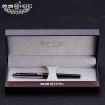 Heroic pen Lady 100 silver clip high-grade Lady classic retro gift gift 10k gold pen business office gift pen student special writing lettering official store