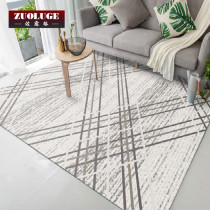 Light and luxurious Nordic bedroom Living room Carpet modern minimalist room Large area full of abstract bedside tea table mat