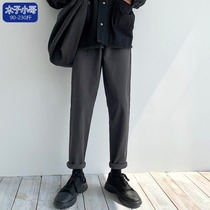 Muzi Xiaoge pants mens casual pants Korean version of the trend loose straight pants spring Harun wild tooling trousers