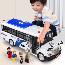 Children's Police Car Toy Boys Bus Ambulance Large Model Baby 2 3 Boys Police Car