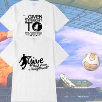 Summer new football mens casual sports pure cotton short sleeve T-shirt male short sleeve culture shirt T-shirt customizable