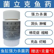 Luohan parrot fish head hole disease medicine fish medicine fungus Rick Head Hole fish medicine head hole spirit head hole treasure fish tank sterilization disinfection