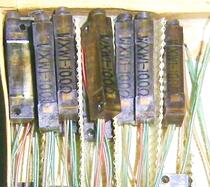 Adjustable resistance Precision wire wound multi-turn potentiometer soft lead WXW1-1A 100 Ohm