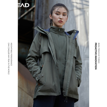 Pathfinder clothing 2020 Autumn and Winter new outdoor waterproof and wet women set of velvet jacket TAWI92104