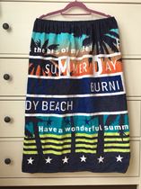 Patchwork Order with foreign trade pure cotton bath towels 83 * 120 left and right tie wrap Chest Bath Nepotism Flawless