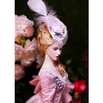 BJD small cloth baby clothing pattern tutorial material package Lady Mary portrait second edition with hat skirt without fan