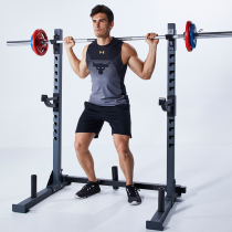 Squat Frame Adjustable Weightlifting Bed Bench Pressbell Set Fitness Equipment Home Weightlifting Bed Professional Squat Frame