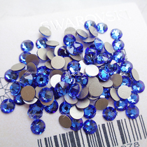 Austrian flat bottom drill dark blue 206 DIY mobile phone sticker drill beauty bag glass drill nail piece Shijiahuazi
