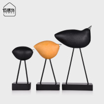 Wine cabinet decorations Modern minimalist living room desktop entrance TV cabinet model room creative home accessories