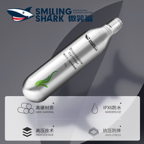 Smile Shark Drowning Rescue Bracelet Wristband Underwater Swim Emergency Wrist Submersible Bracelet Gas Cylinder