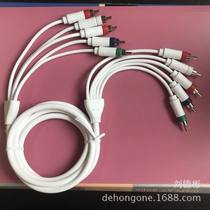 5RCA TO 5RCR HD component cable plug gold-plated