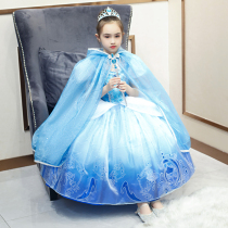 Children Cinderella Princess Dress Cinderella Dress Up Prom Dress Up Girls June 1 Childrens Day Costumes