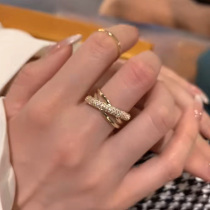 Send ring ring opening ring light luxury niche design exquisite index finger ring female ins tide fashion personality