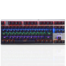 Black Jue (Ajazz) infinite AK40 87 key game mechanical keyboard magic color version Blue axis black backlight