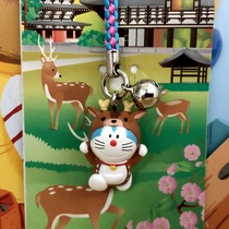 Doraemon robot cat Japan genuine regional limited pendant Nara limited deer