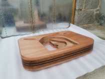 Garrard 301 (Garrard 301)Vinyl LP Solid wood base 9-12 inch double tonearm universal base